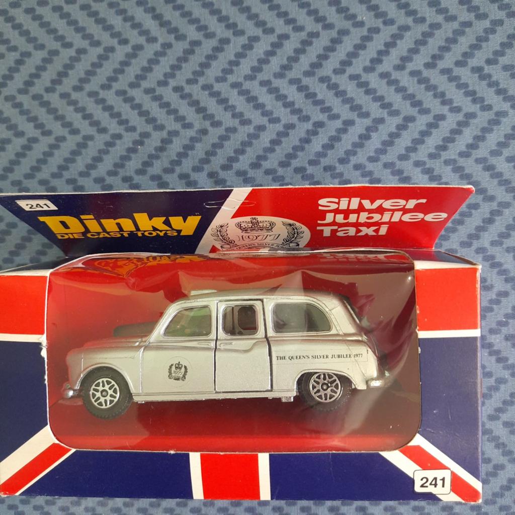 DINKY TOYS UK*N 241* SILVER JUBILEE TAXI *VINTAGE* MIB*, Hobby & Loisirs créatifs, Voitures miniatures | 1:43, Enlèvement, Neuf