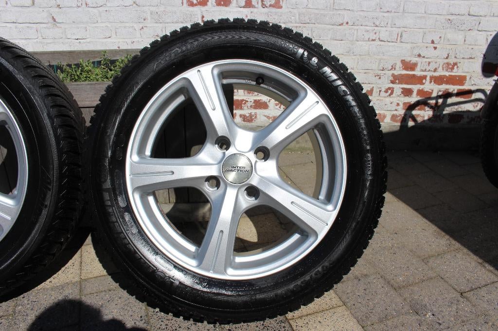 Winter banden op velgen, Auto-onderdelen, Banden en Velgen, Ophalen, Gebruikt, 16 inch, Banden en Velgen