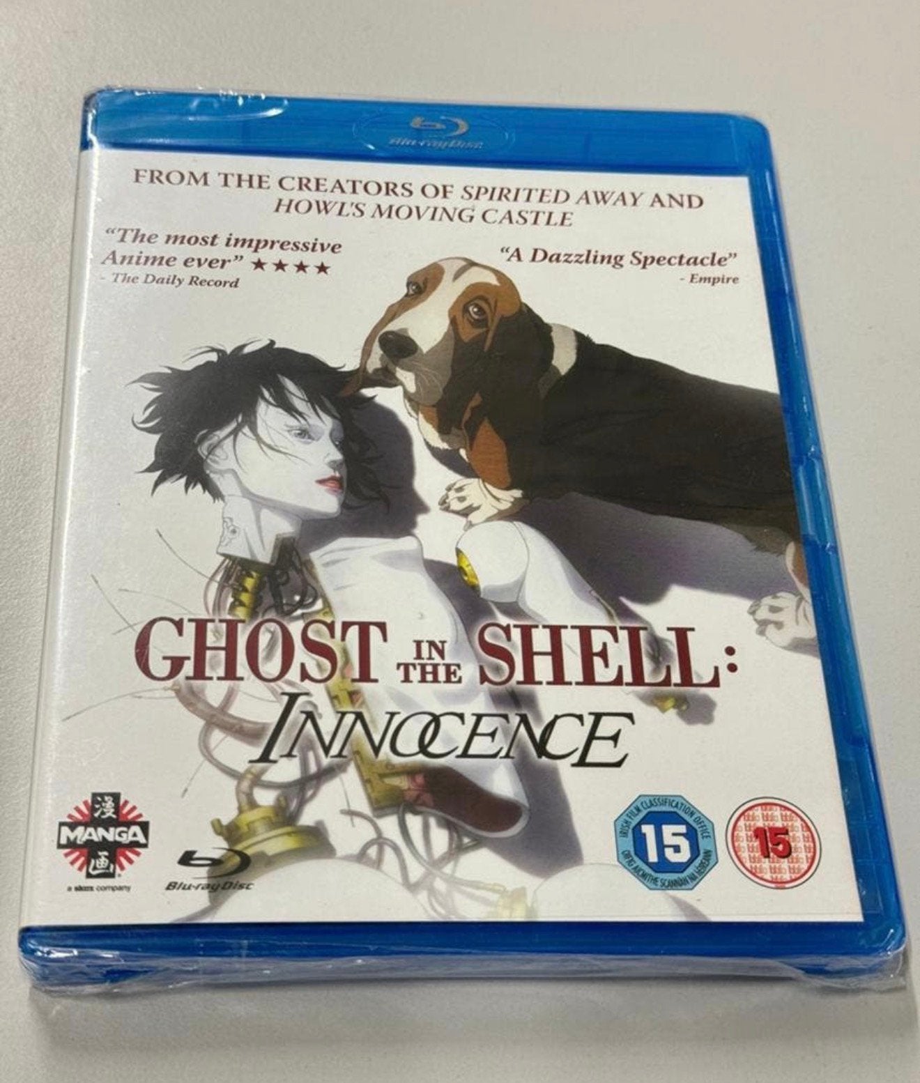 Ghost In The Shell Innocence 2 Blu-Ray Manga Anime NIEUW, Ophalen of Verzenden, Nieuw in verpakking, Blu-ray, Tekenfilms en Animatie