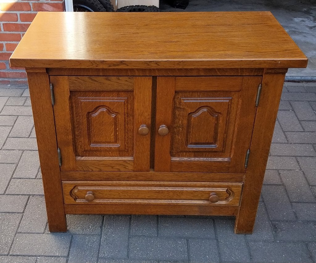 Mooie kast met 2 kastdeuren en 1 lade., Enlèvement