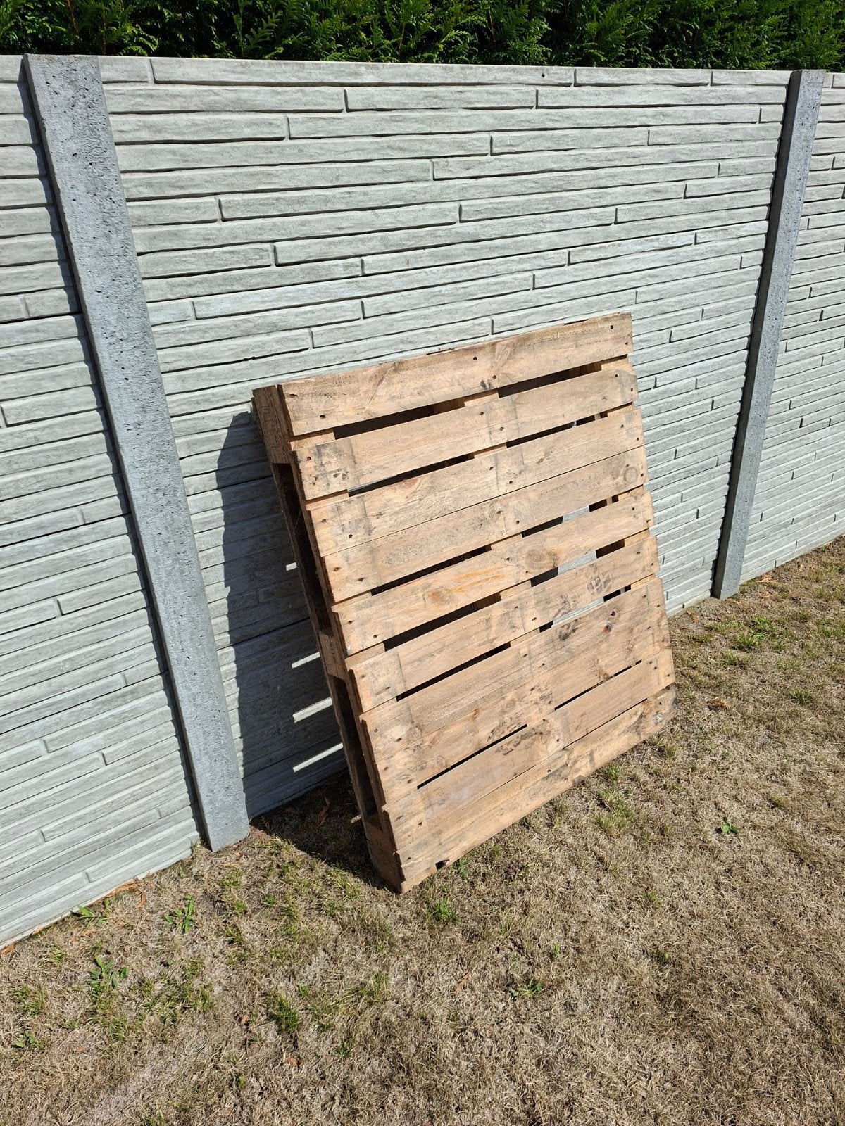 Gratis: stevige pallet, Tuin en Terras, Ophalen