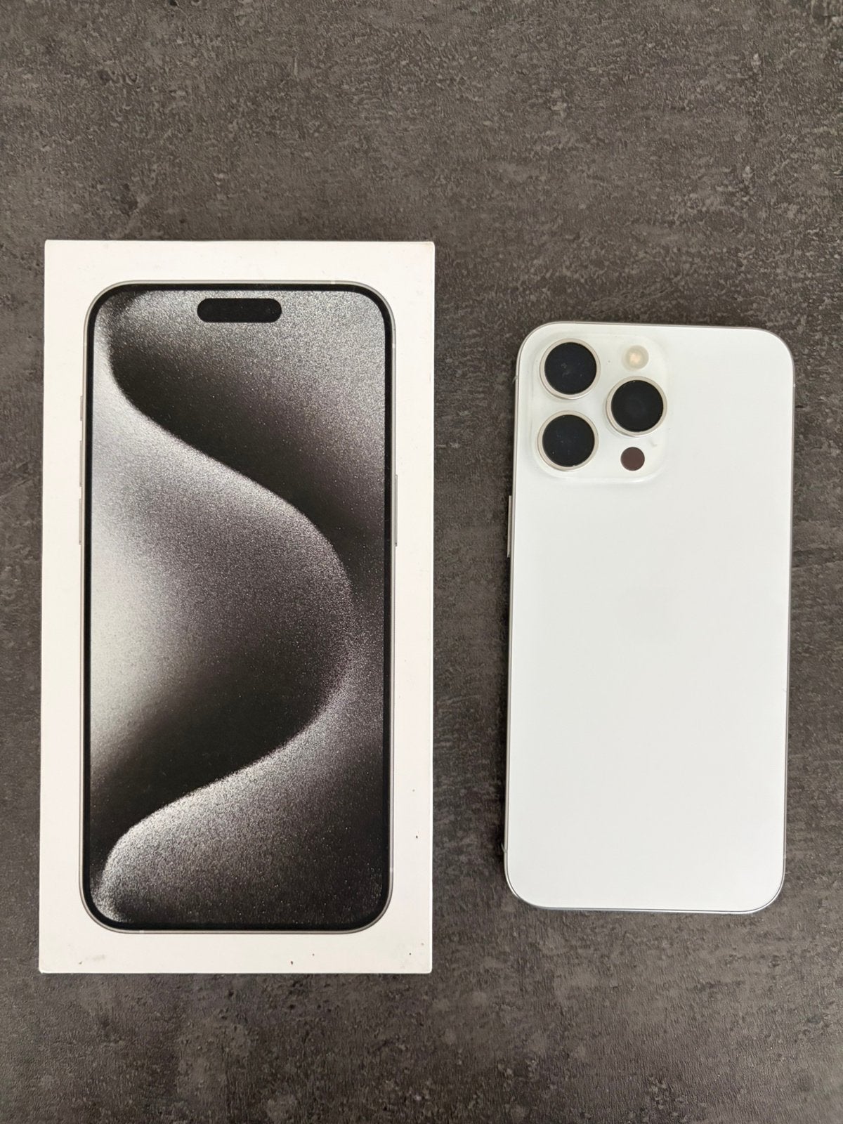 iPhone 15 Pro Max 256gb wit, Telecommunicatie, Mobiele telefoons | Apple iPhone, Wit, IPhone 15 Pro Max, Zo goed als nieuw, Zonder simlock