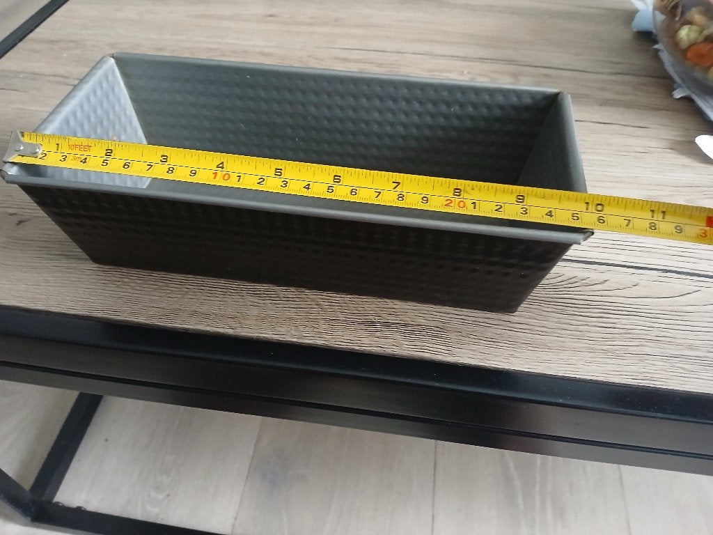 Rechthoekige ovenschaal, Ophalen