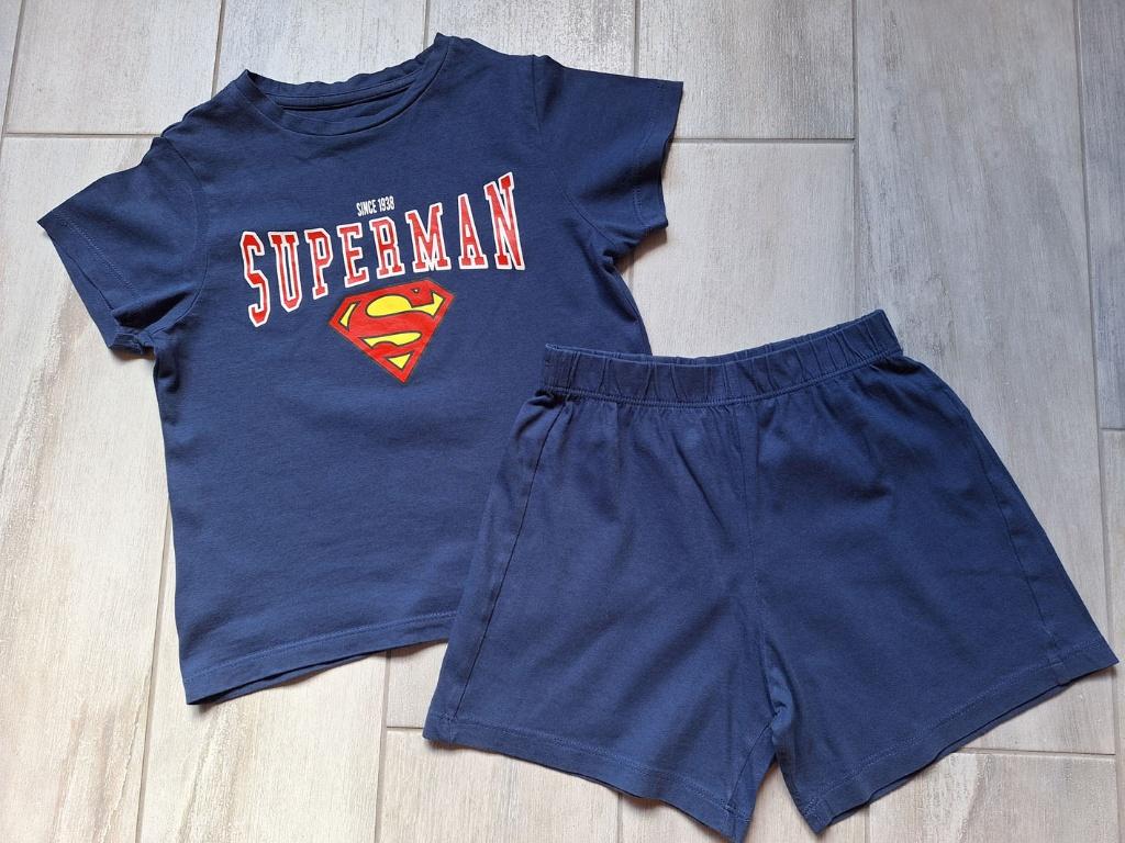 ★ M104/110 - Zomerpyjama Superman, Kinderen en Baby's, Kinderkleding | Maat 104, Ophalen of Verzenden, Gebruikt, Jongen, Nacht- of Onderkleding
