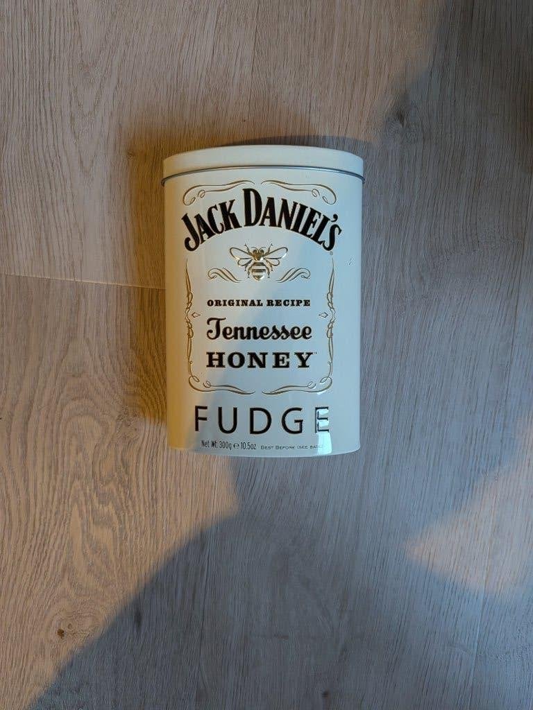 Jack Daniel’s Tennessee Honey Fudge Verzamelblik, Enlèvement ou Envoi, Comme neuf