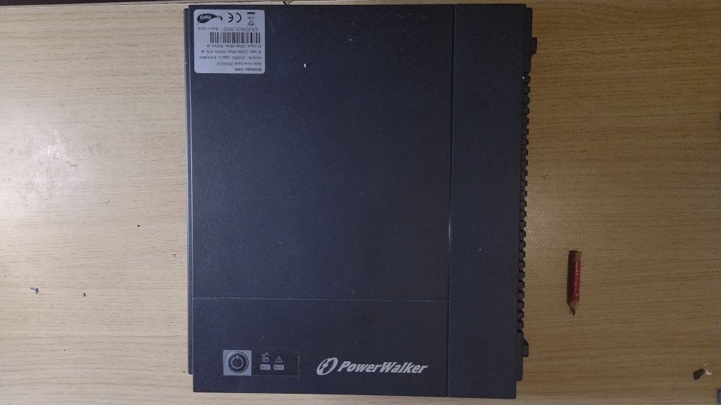 ups 800VA, Ophalen, Gebruikt