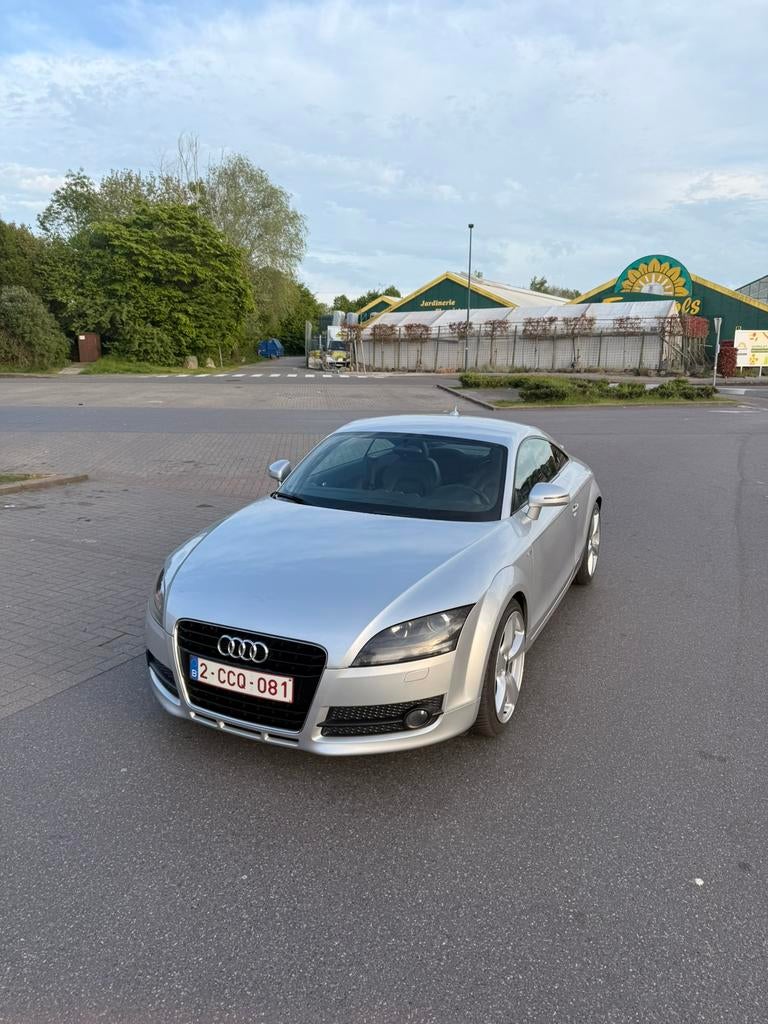 Audi TT, Autos, Cuir, Argent ou Gris, Intérieur cuir, Noir