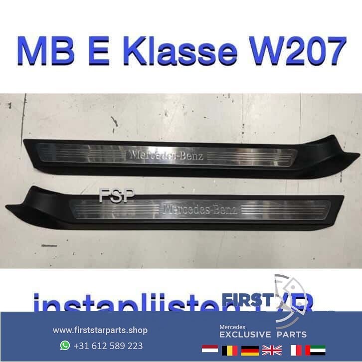 W207 instaplijst links rechts Mercedes E Klasse dorpel lijst, Autos : Pièces & Accessoires, Utilisé, -, -, Enlèvement ou Envoi