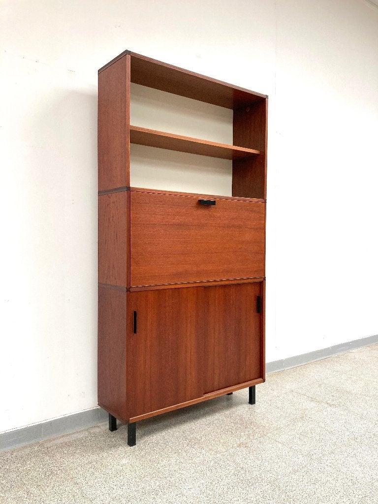 Vintage teak wandkast/cabinet Cees Braakman voor Pastoe, Enlèvement, Utilisé, Vintage design