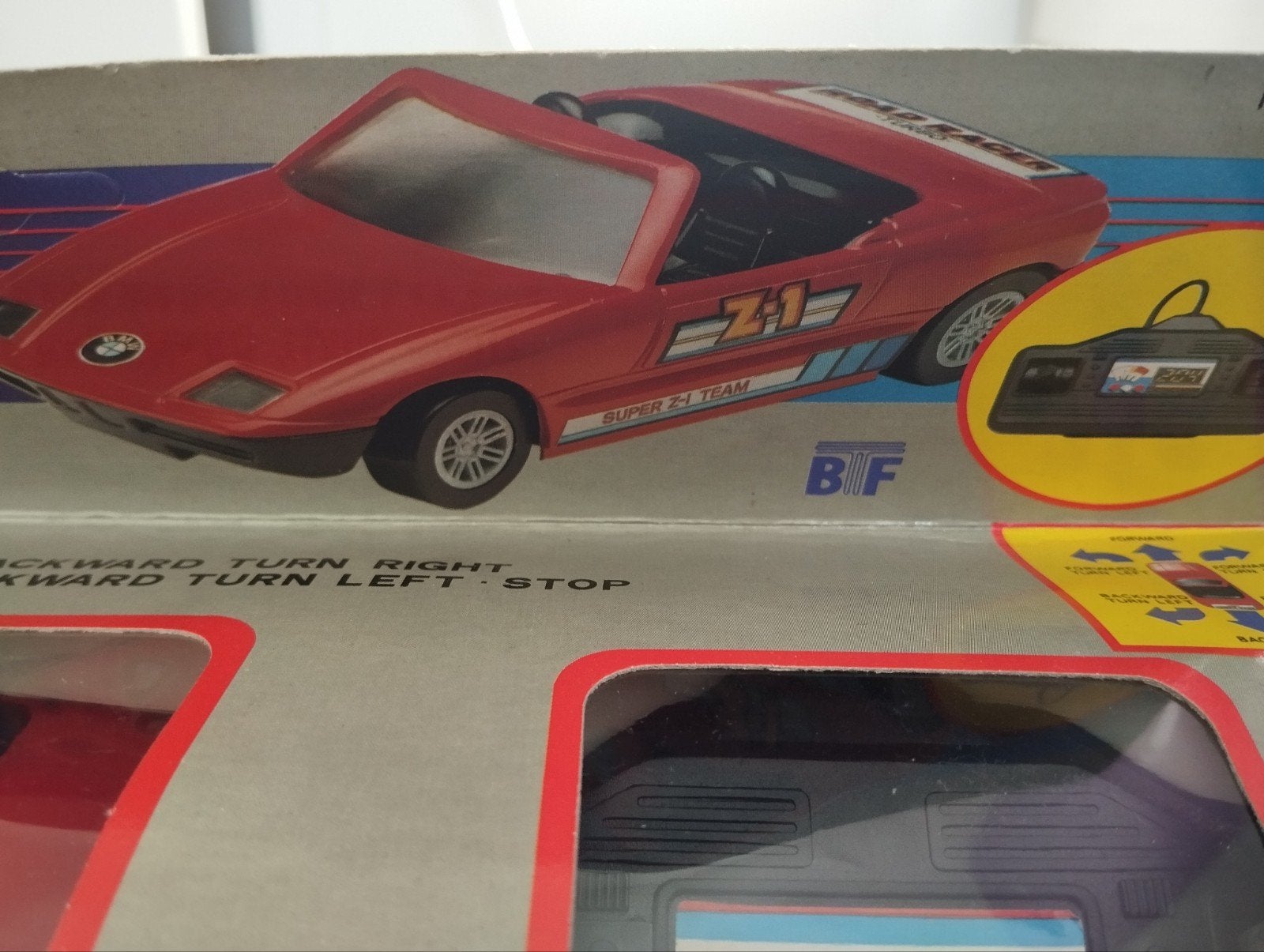 rode elektrische vintage bmw z1 racer 1989, Auto's, Achterwielaandrijving, Zwart, Leder, Particulier