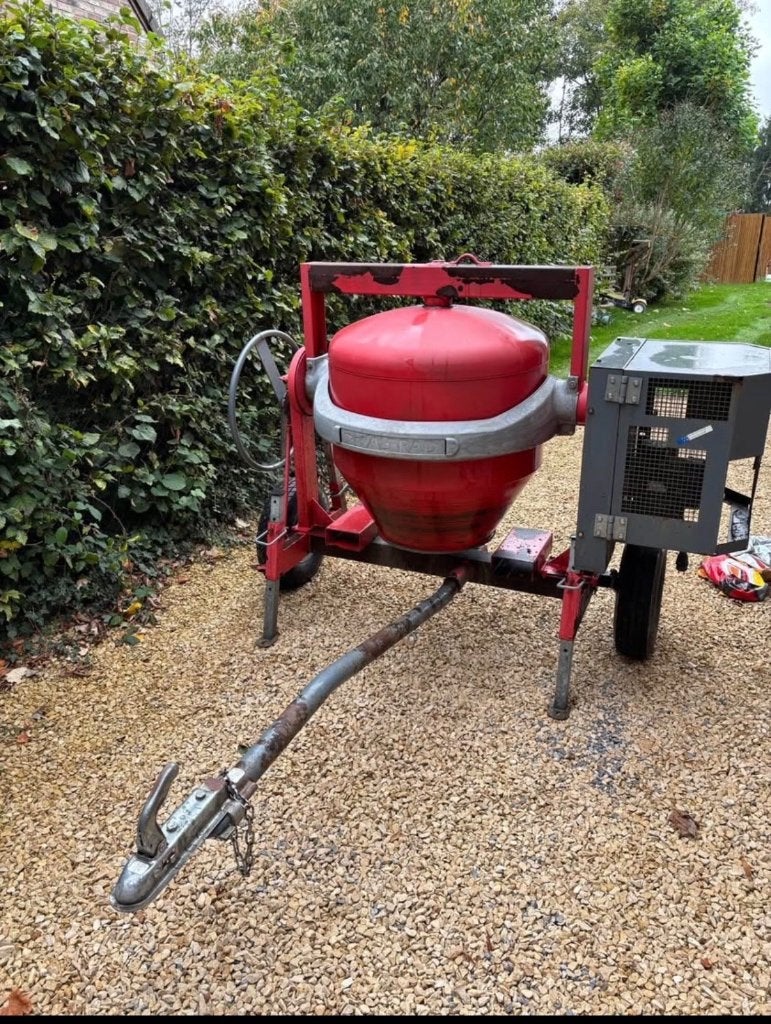 ALTRAD 350 liter elektrische betonmixer, Ophalen of Verzenden, Gebruikt