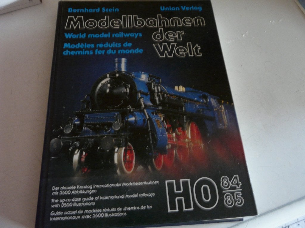 MODELLBAHNEN DER WELT HO 84 85 union verlag stuttgart, Envoi, Comme neuf, Livre, Revue ou Catalogue, Autres marques