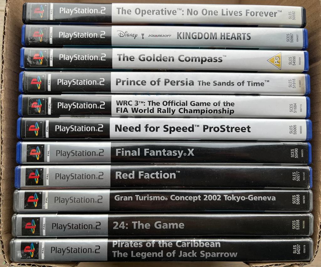 11 PlayStation 2 spellen €5/spel, €12/3 spellen, Games en Spelcomputers, Games | Sony PlayStation 2, Ophalen of Verzenden, Zo goed als nieuw