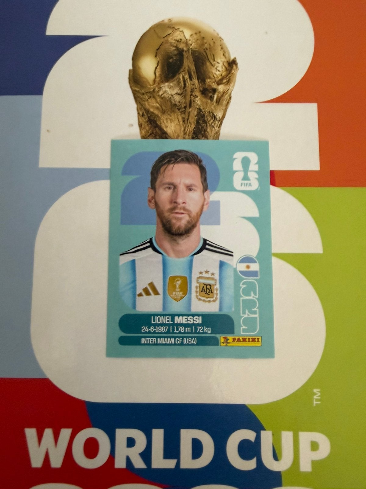 Messi sticker, Tickets & Billets, Billets & Tickets Autre