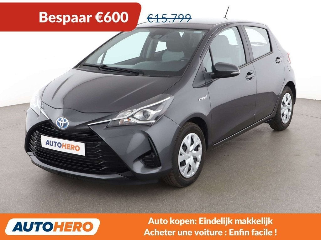 Toyota Yaris 1.5 Hybrid Cyan Edition (automatique), Autos, Toyota, Argent ou Gris, Achat, Euro 6, 5 portes