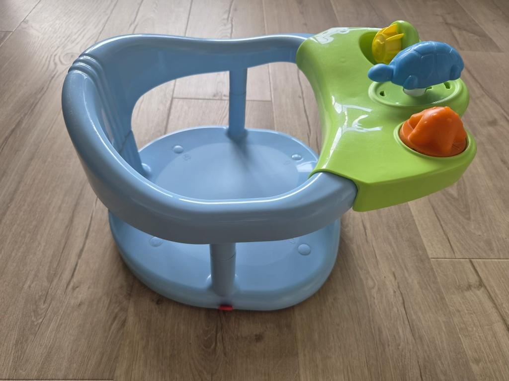 Babymoov Badstoeltje baby (Jou'bain Badring) met speeltjes, Kinderen en Baby's, Ophalen of Verzenden, Gebruikt, Badzitje of Badring