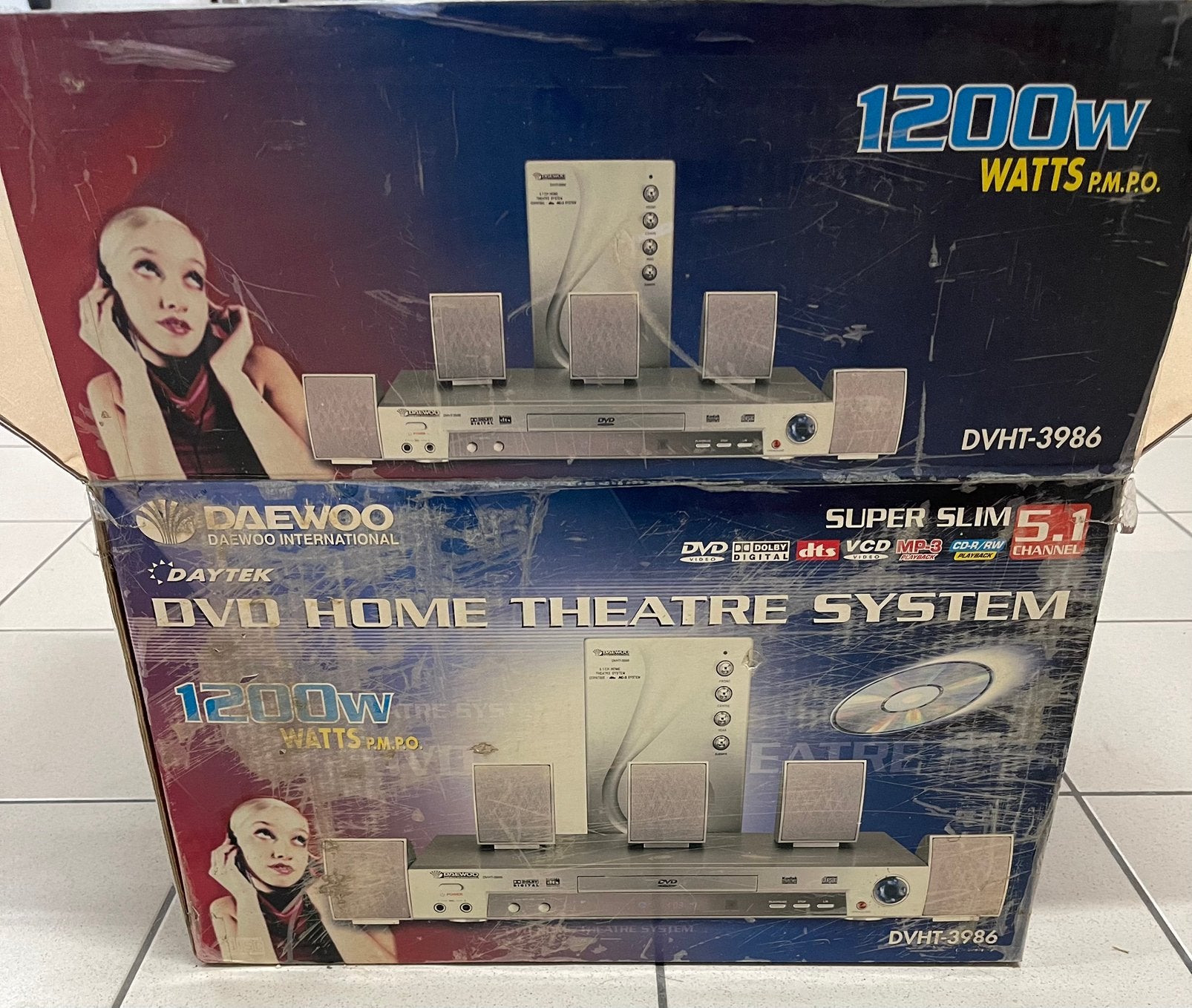 Système home cinéma DVD Daewoo, Enlèvement, Neuf