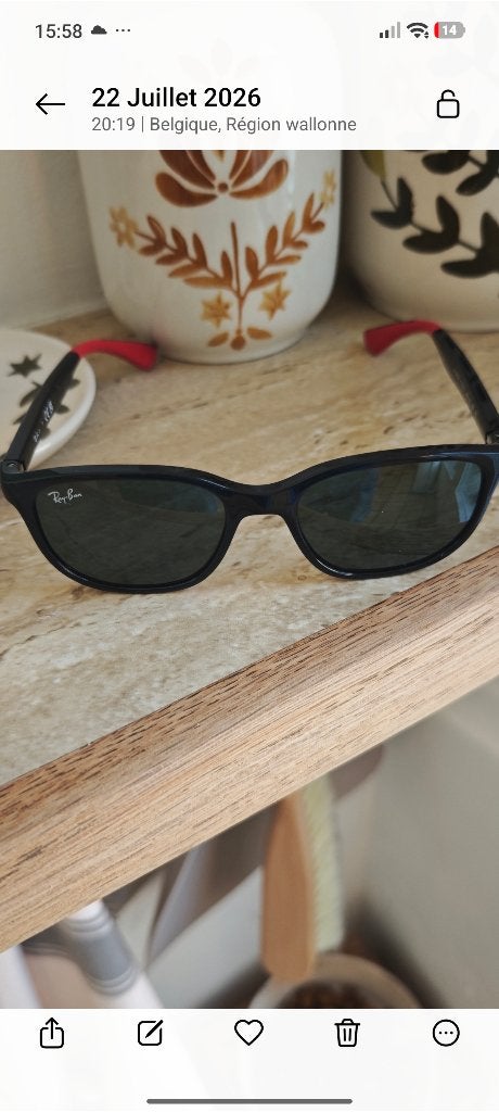 Rayban enfants, Bijoux, Sacs & Beauté, Lunettes de Soleil & Lunettes | Hommes, Enlèvement ou Envoi, Neuf