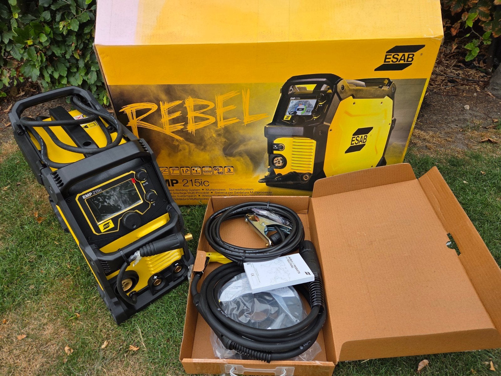 Esab Rebel EMP 215c mig/mag machine 220v, Bricolage & Construction, Enlèvement, Tig