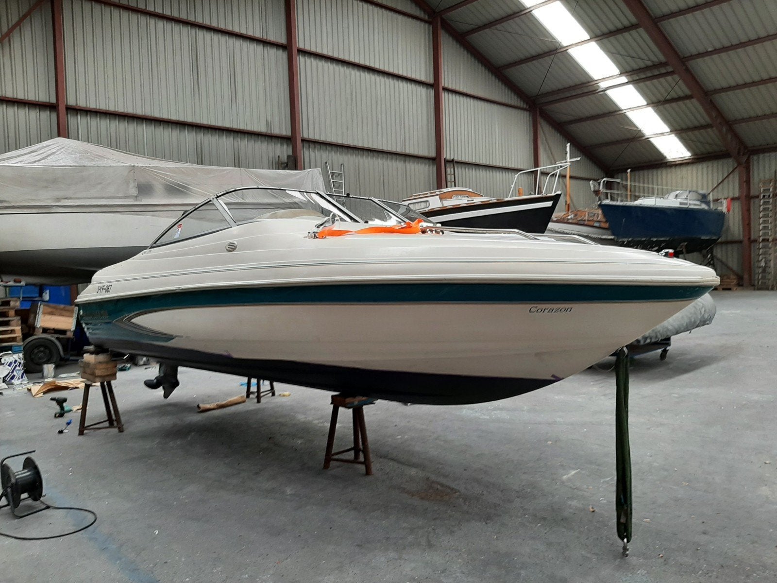 Glastron SE 199 incl. trailer, Watersport en Boten, Ophalen, Gebruikt, Binnenboordmotor, 120 tot 200 pk