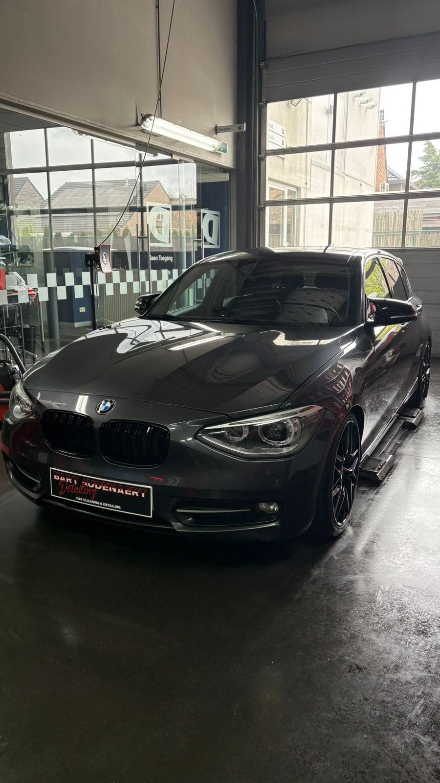 Bmw F20 118d, Enlèvement