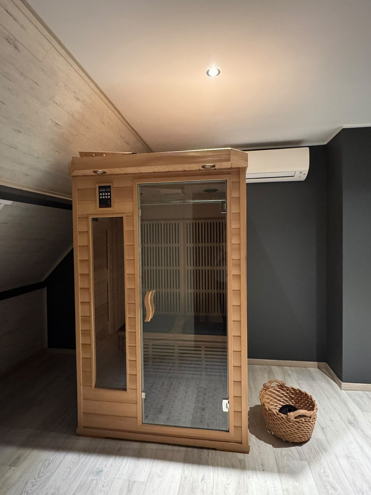 Infralux infrarood sauna 2 personen, Ophalen, Zo goed als nieuw, Infrarood