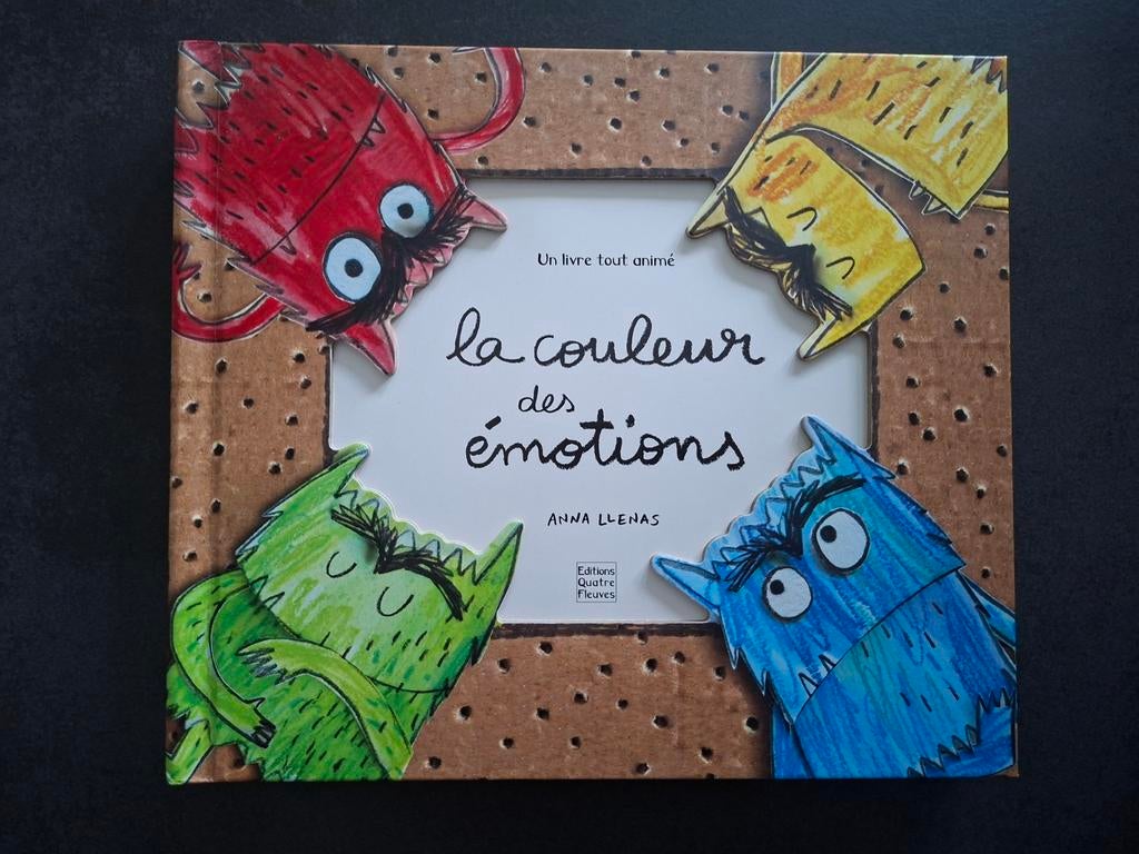 Livre " la couleur des émotions " en très bon état !, Enlèvement, Comme neuf, Anna Llenas, Livre d'images