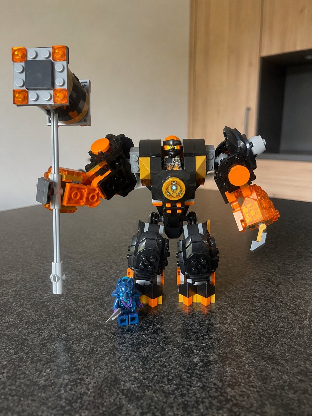 71806 — Le robot terrestre élémentaire de Cole, Enlèvement ou Envoi, Lego, Comme neuf, Complet