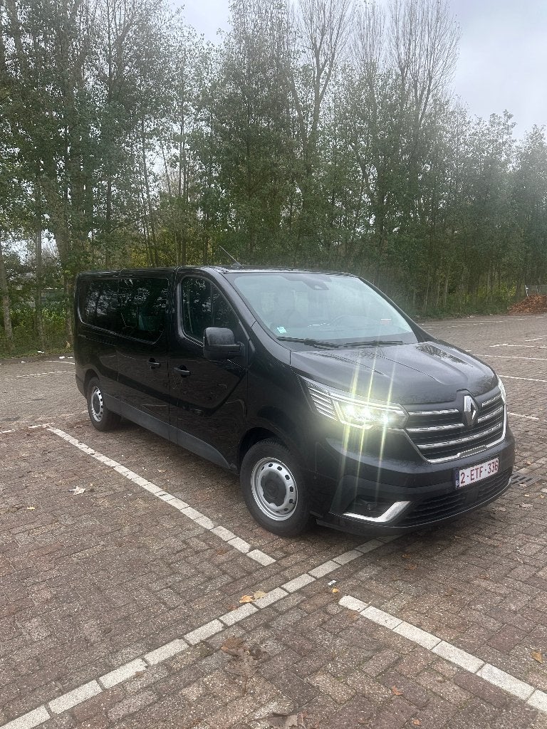 Double cabine Renault Traffic, Entreprise, Renault, Noir, 5 portes