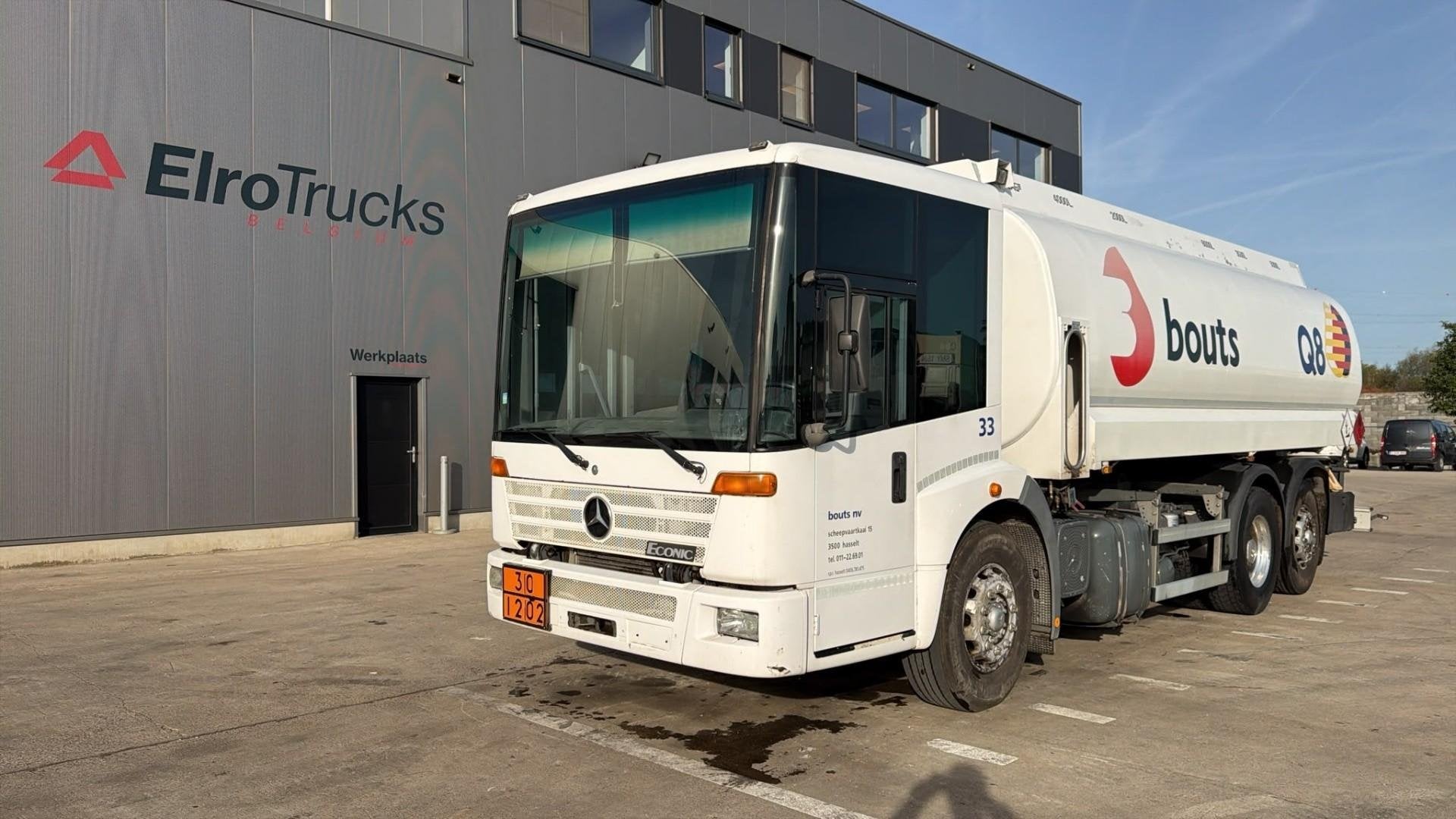Mercedes-Benz Econic 2633 (BELGIAN TRUCK / 20.000 LITERS / 5, Autos, Achat, Entreprise, Autres couleurs, Mercedes-Benz