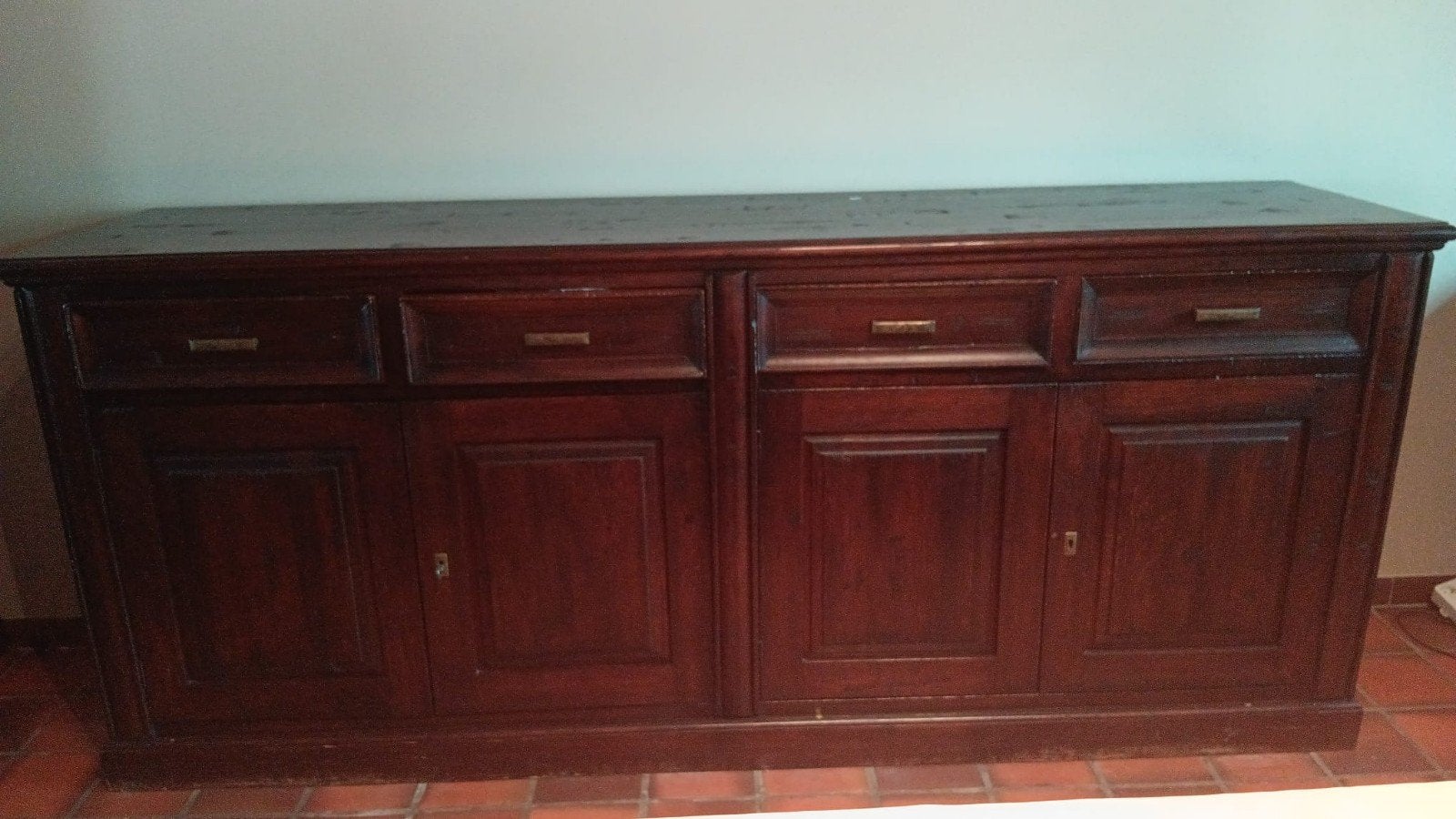 Dressoir., Ophalen