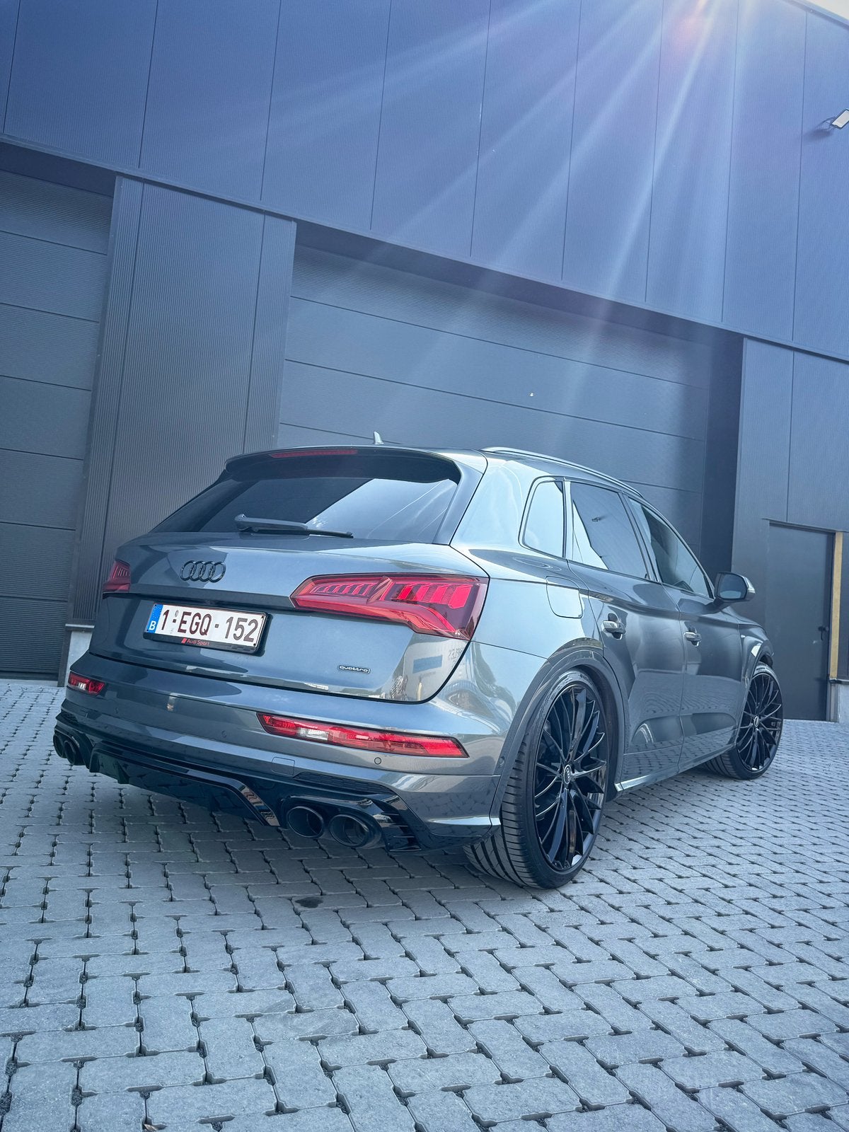 Q5 tfsiE | Quattro | luchtvering | 22” | 360 | Matrix | B&O, Auto's, 54 g/km, SUV of Terreinwagen, Te koop, Leder en Alcantara
