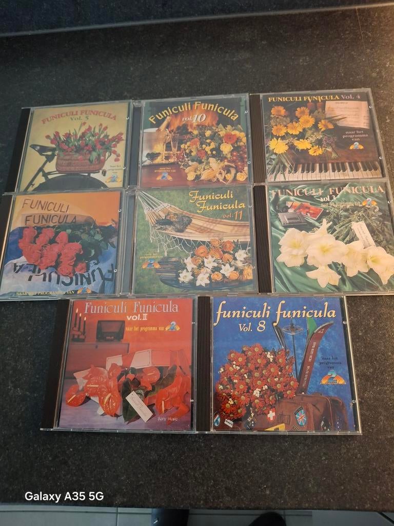 Cds funiculi funicula uitzoeken 1 euro, Cd's en Dvd's, Ophalen of Verzenden