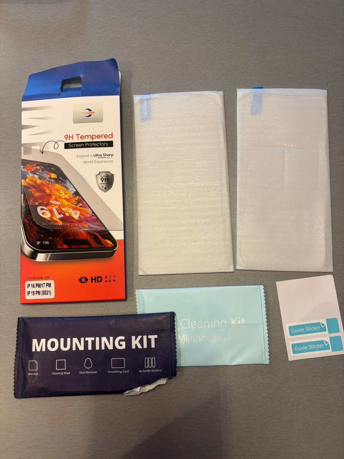 Screenprotector - 2 stuks -  iPhone 17 Pro Max/18 Pro Max, Diversen, Ophalen of Verzenden, Nieuw