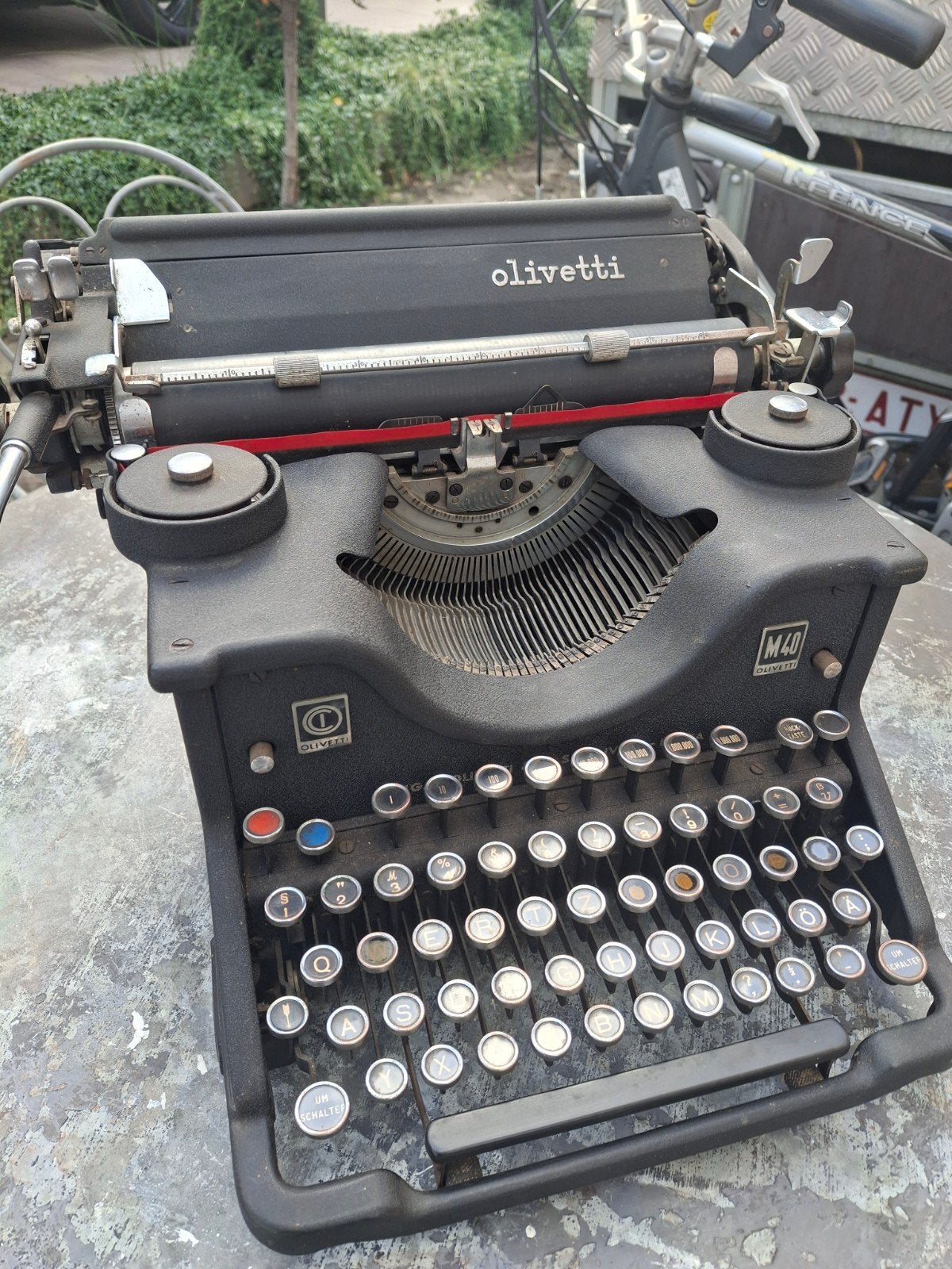 oude typemachine, Diversen, Typemachines, Ophalen
