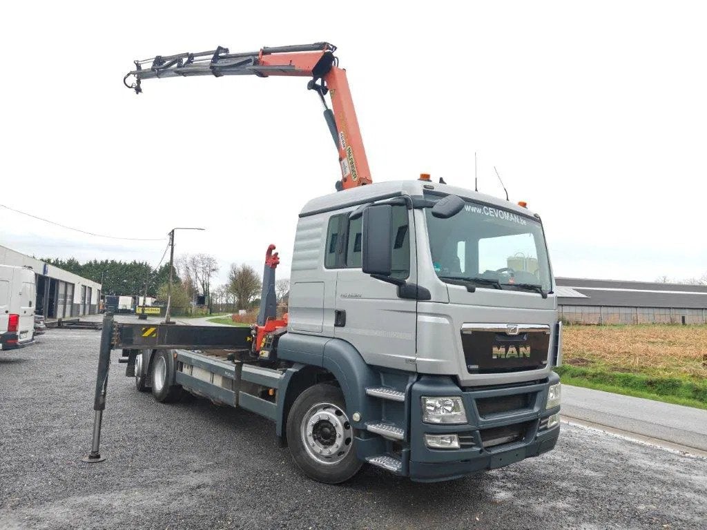 MAN TGS 26.320 !PROMO! Container Palift Kraan Palfinger PK18, Autos, Achat, Entreprise, MAN, Diesel