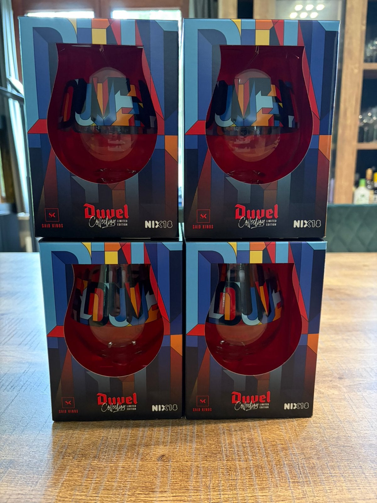4 keer duvelglas said kinos of per stuk, Ophalen of Verzenden, Nieuw, Bierglas