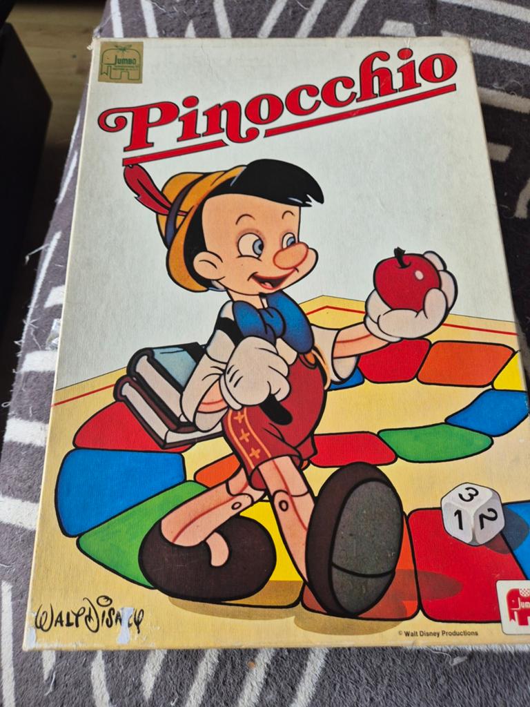 Gezelschapsspel Disney Pinocchio, Enlèvement ou Envoi