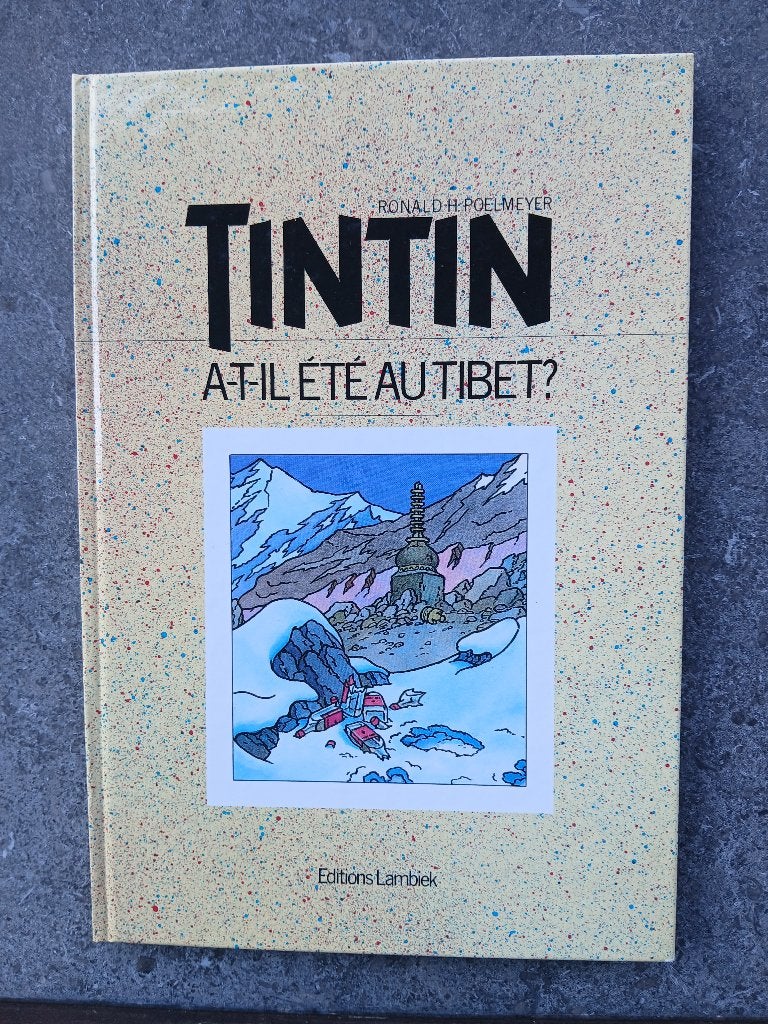 Livre "Tintin a-t-il été au Tibet ?", Enlèvement, Neuf, Hergé.