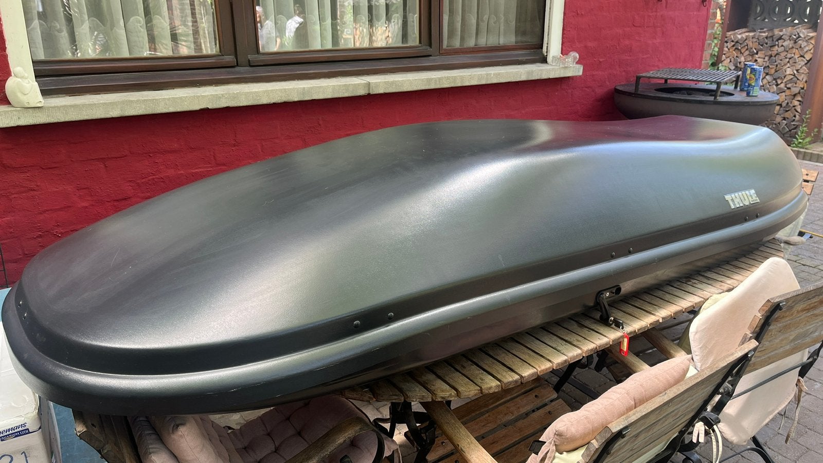 Thule dakkoffer, Auto diversen, Ophalen, Gebruikt