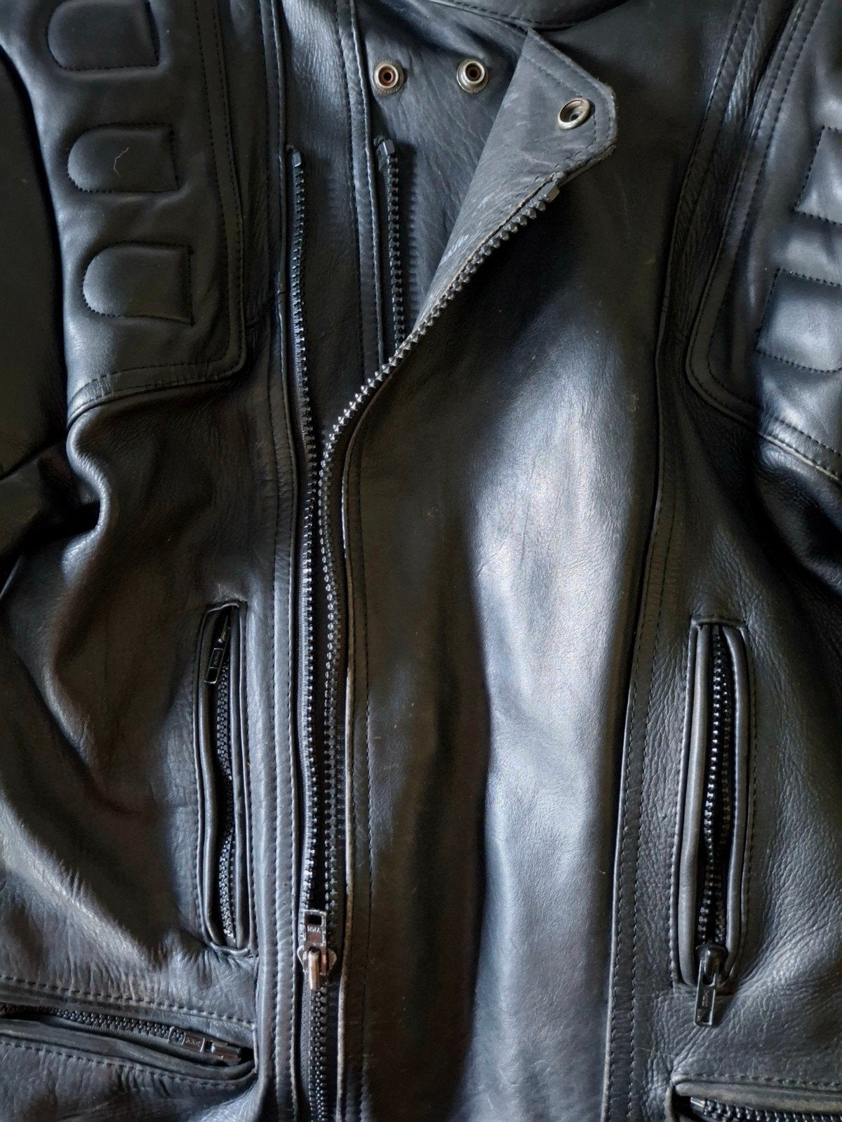 Leren Motorjas Voor Heren M/L, Seconde main, Enlèvement, Hommes, Sportex Apollo
