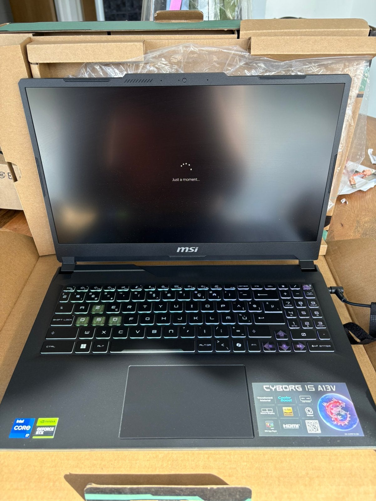 MSI Cyborg 15 A13VFK, Computers en Software, 8 GB, Nieuw, Ophalen of Verzenden, SSD