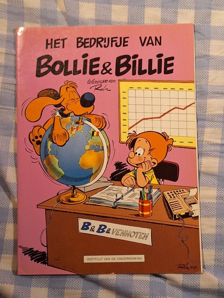 Bollie en Billie: het bedrijfje van Bollie en Billie, Eén stripboek, Ophalen of Verzenden, Gelezen