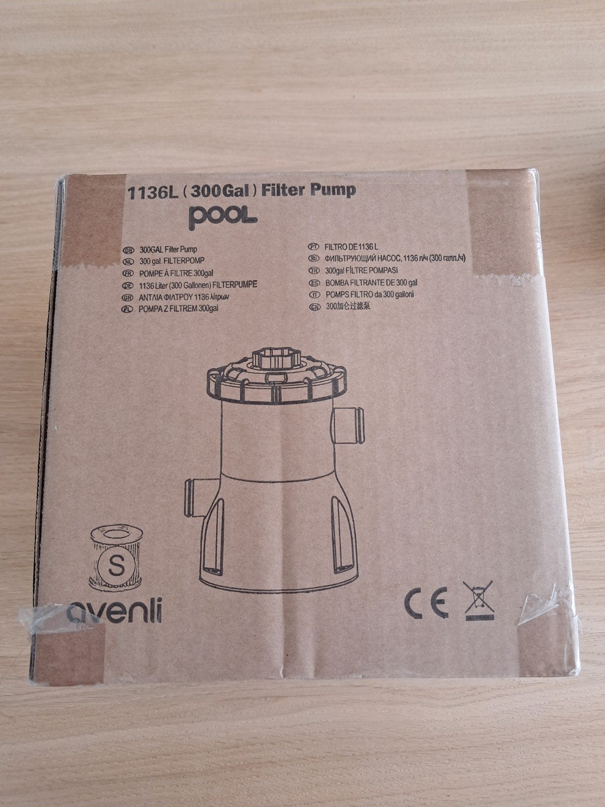 Filterpomp zwembad met cartridge, Jardin & Terrasse, Accessoires de piscine, Neuf, Pompe, Enlèvement