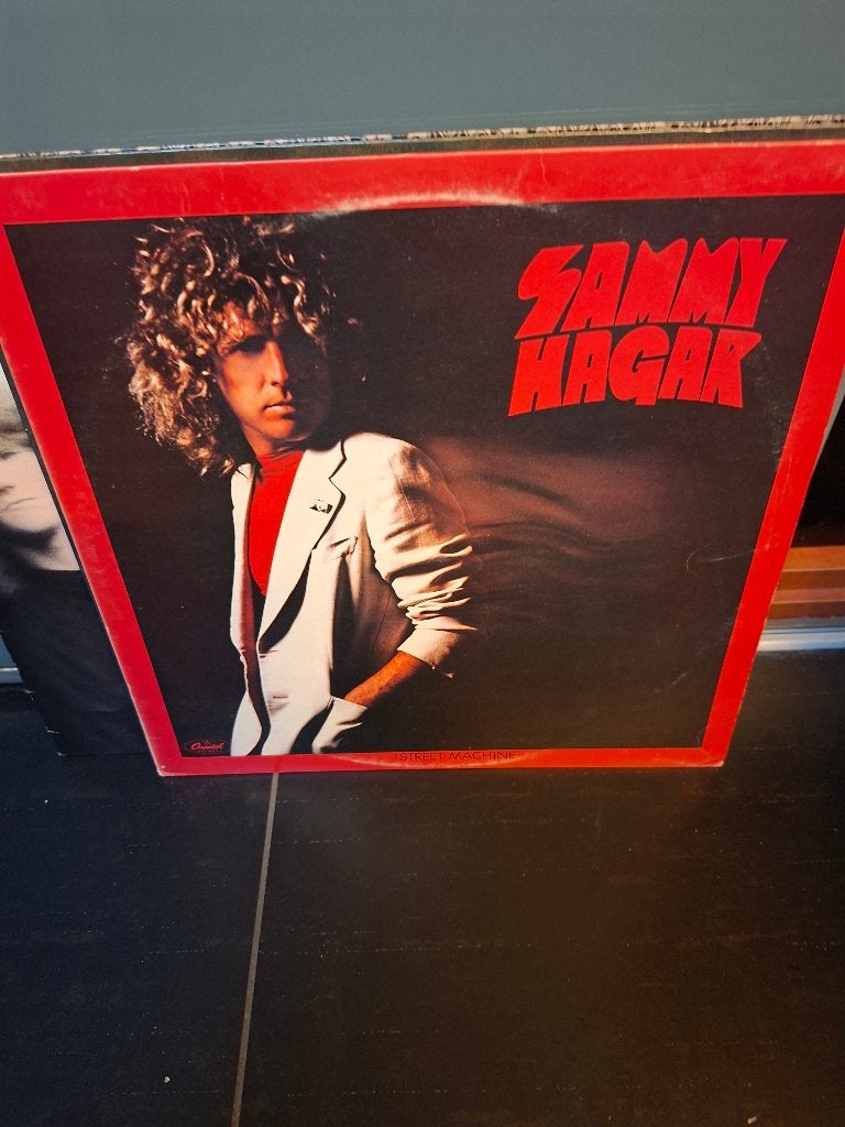 lp - sammy haggar - street machine - vak 4, CD & DVD, Vinyles | Hardrock & Metal, Enlèvement ou Envoi, Utilisé, Hard rock, Pochette photo