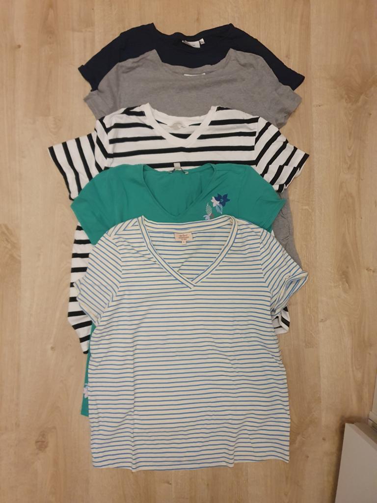 Zwangerschap kledij, 5 T-shirts M/L, Ophalen