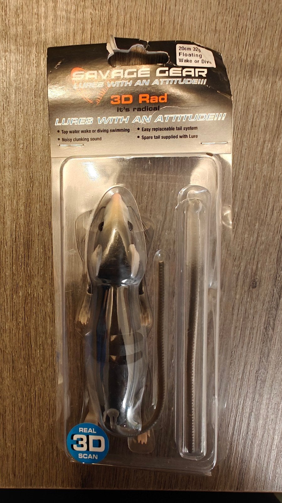 Savage Gear 3d rat, Enlèvement, Neuf