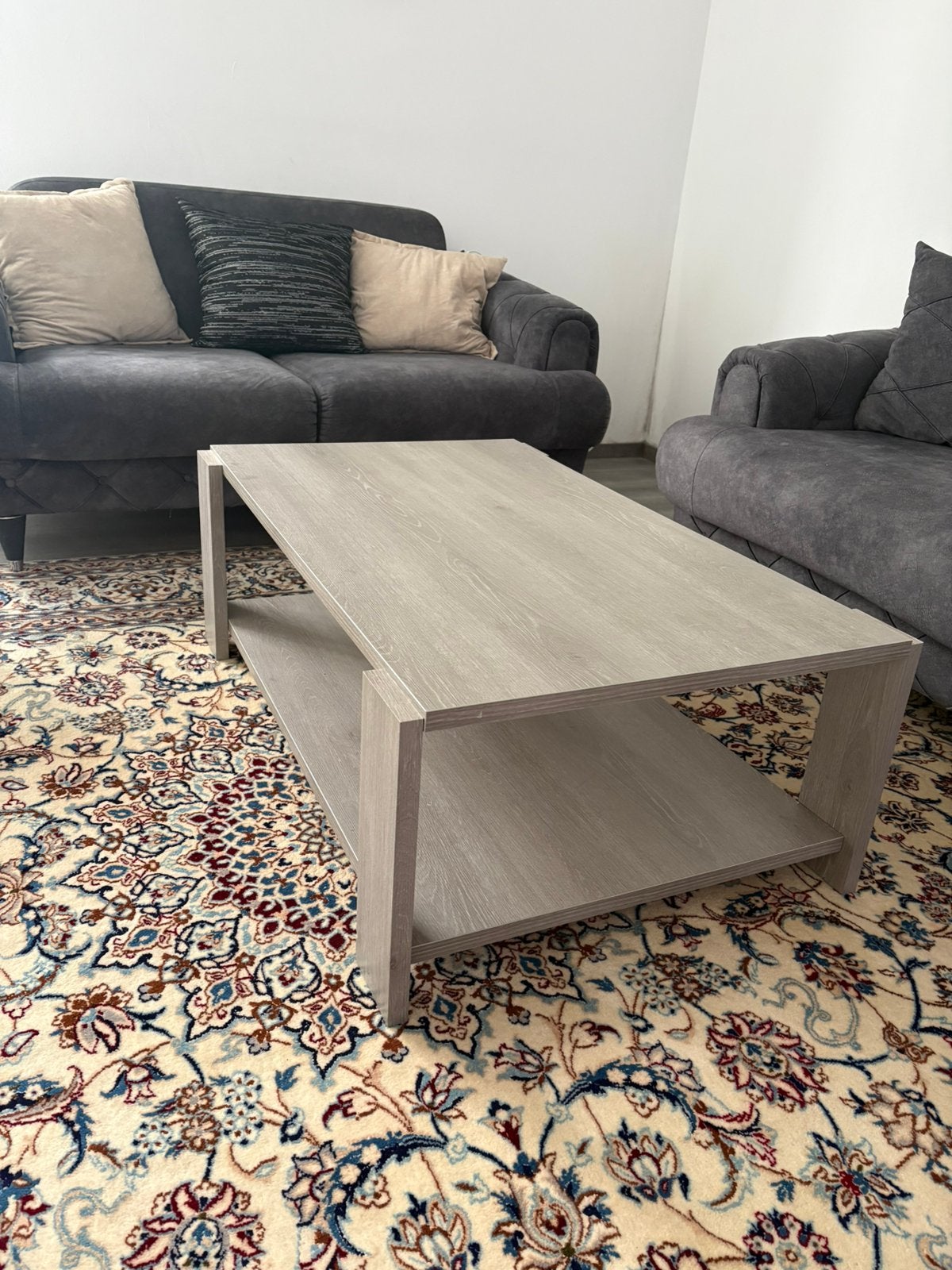 Salon tafel , Tv tafel en salon zetels, Enlèvement, Comme neuf