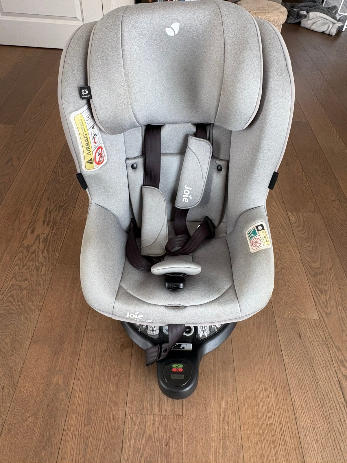 Joie Ispin 360 - Autostoel met isofix, Enfants & Bébés, Sièges auto, Autres marques, 0 à 18 kg, Comme neuf, Enlèvement