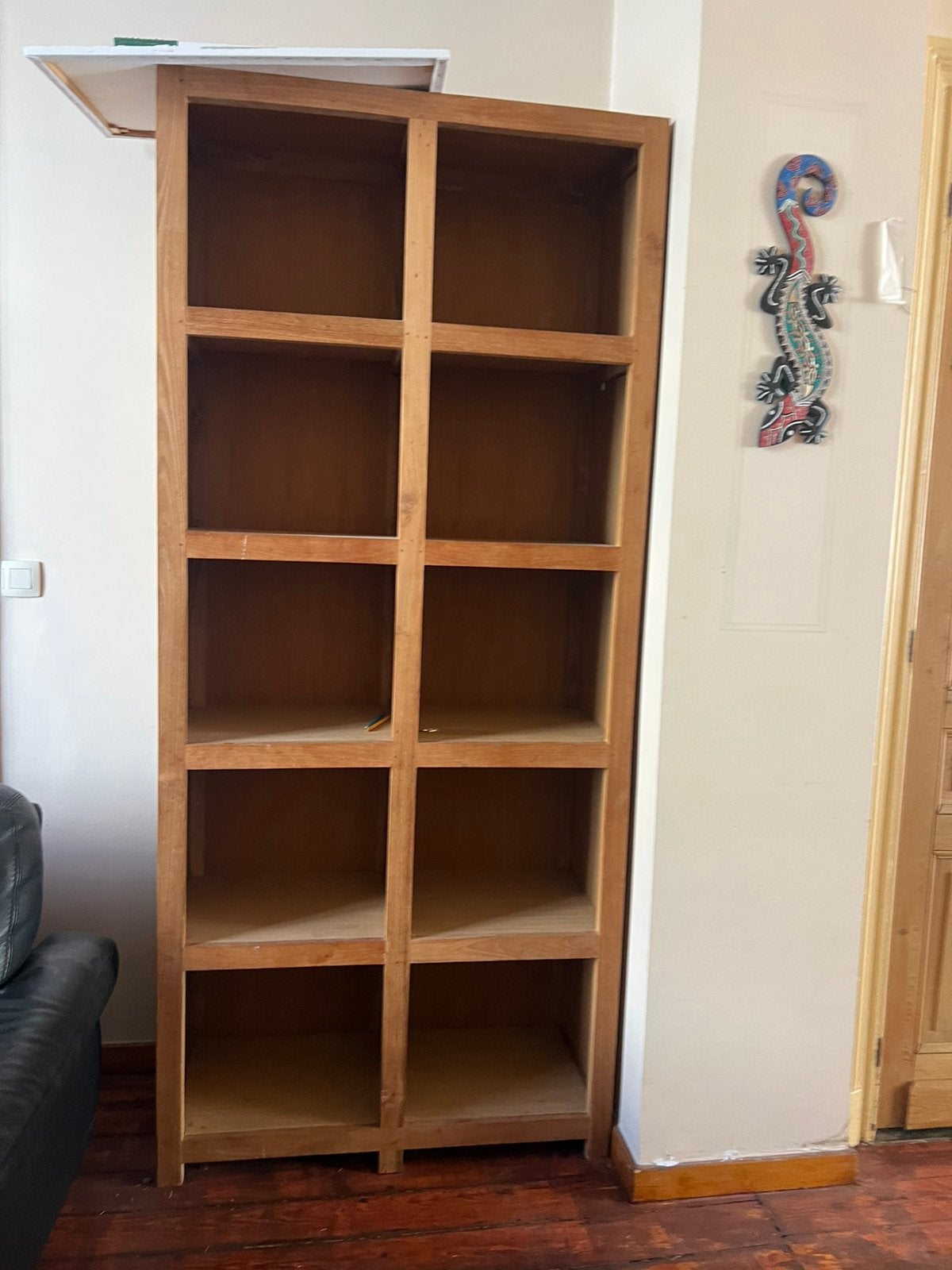 Bibliothèque, Ophalen, 200 cm of meer, Teakhout, 50 tot 100 cm